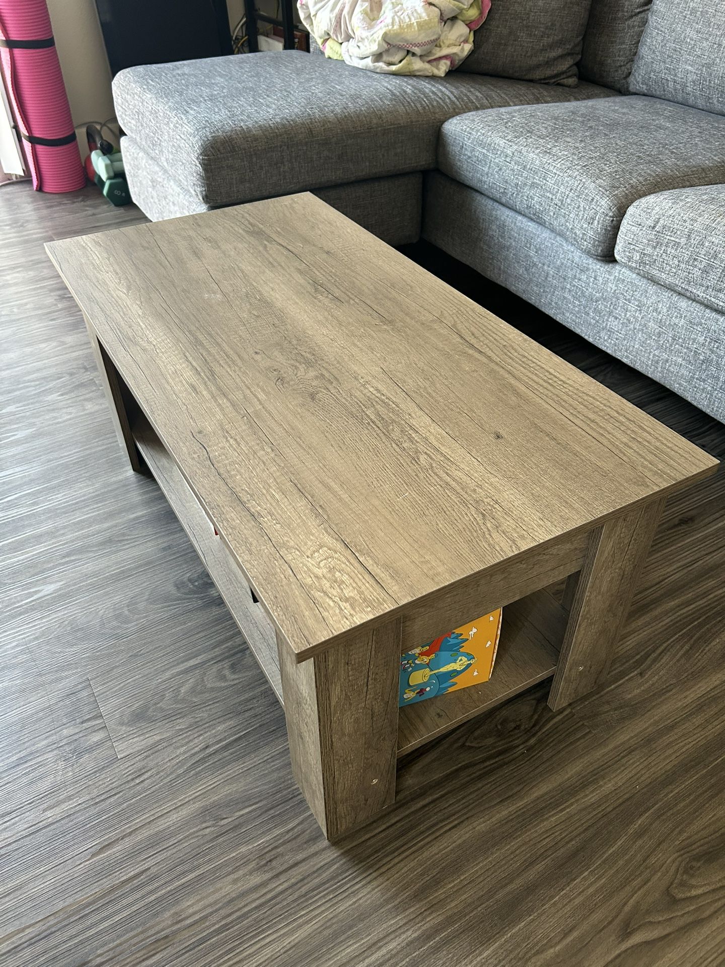 Pull Out Coffee Table