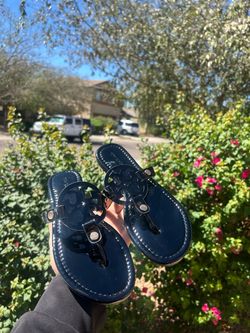 Tory Burch Miller Patent Leather Sandals
