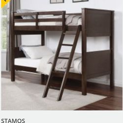 TWIN/ TWIN BUNKBED MATTRESS SOLD SEPARATELY NEW IN BOX FNANCY AVAILABLE ☎️ 1714586,2564