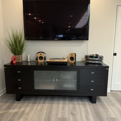 Rich Dark Brown Console