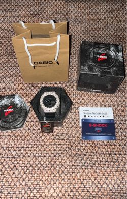 G-Shock GA-2100 Iced Out Custom Watch – Blue Dial – Module 5146 – Full Set