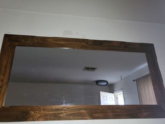 67" x 32" xlarge new solid wood fancy elegant  asking $175 . Obo .. moving. Must sale