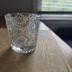 12 Glass Tea Light Candle Holder