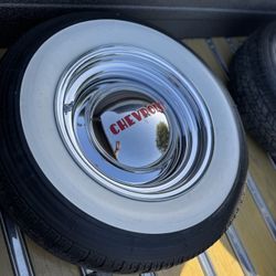 15” Chrome smoothie Wheels And Coker Tires 
