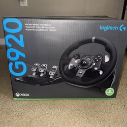 Logitech G920 Wheel + Pedals