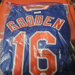 Doc Gooden Auto Jersey Certified $50