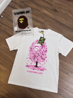 Sakura bape shirt