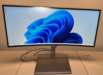 💻 DELL LATITUDE 5455 LAPTOP + 34” DELL ULTRASHARP CURVED USB-C MONITOR