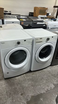 Whirlpool Frontload, Washer And Gas Dryer