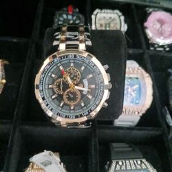 Men's Chronograph Tachymeter Watch