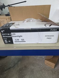 Recessed Downlight- 4 Inch- 5cct in 1 led- 24 pack
