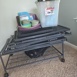 MidWest Ferret Nation Deluxe Ferret Cage, Double Story with supplies - $200 (Charlotte)