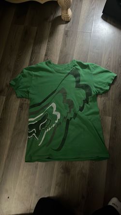 Olive green fox racing T