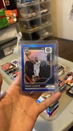 2024-25 Panini Donruss Optic Kawhi Leonard Blue Prizm /49 #141