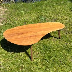 MCM kidney coffee table