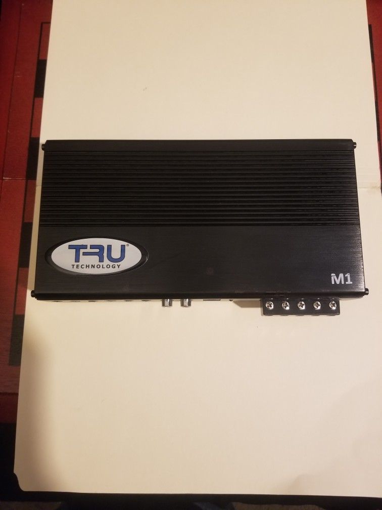 TRU TECHNOLOGY M1 POWER CAR AMPLIFIER