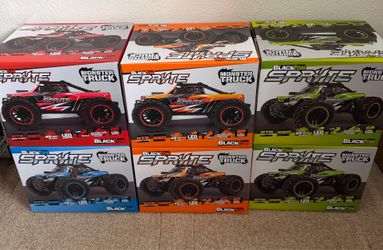 Black zon monster truck