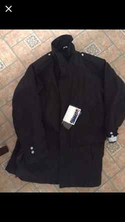 Policeman or security officer blizzard coat. Large. Brand-new! $50