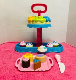 Cup Cake Play Toy Set