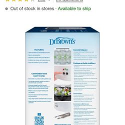Dr.Browns Deluxe baby Bottle Sterilizer 