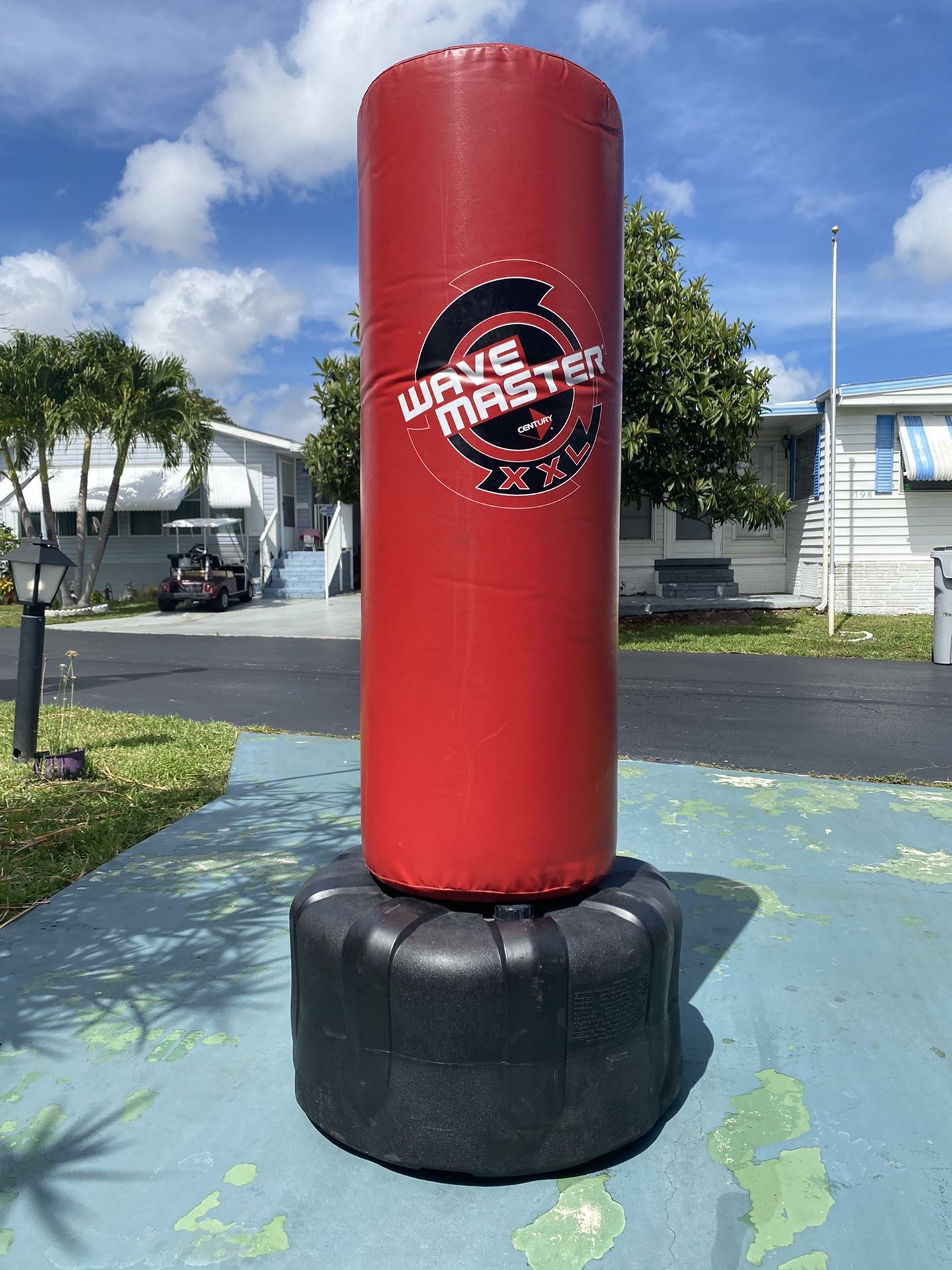 Century Wave master Xxl Punching Bag USED ($350 When New) Mma Kickboxing Heavy Bag Training With Stand