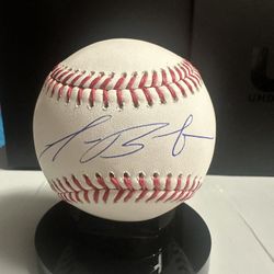 Chicago Cubs Michael Busch Signed Rawlings Official MLB Baseball Beckett