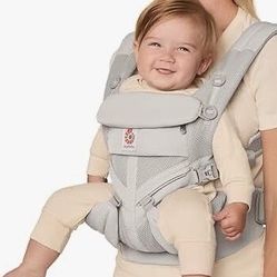  Ergobaby Omni Classic Baby Carrier Newborn to Toddler - Breathable Baby Carriers for Summer - All-Position Carrier with Lumbar Support (7-45 Pounds),