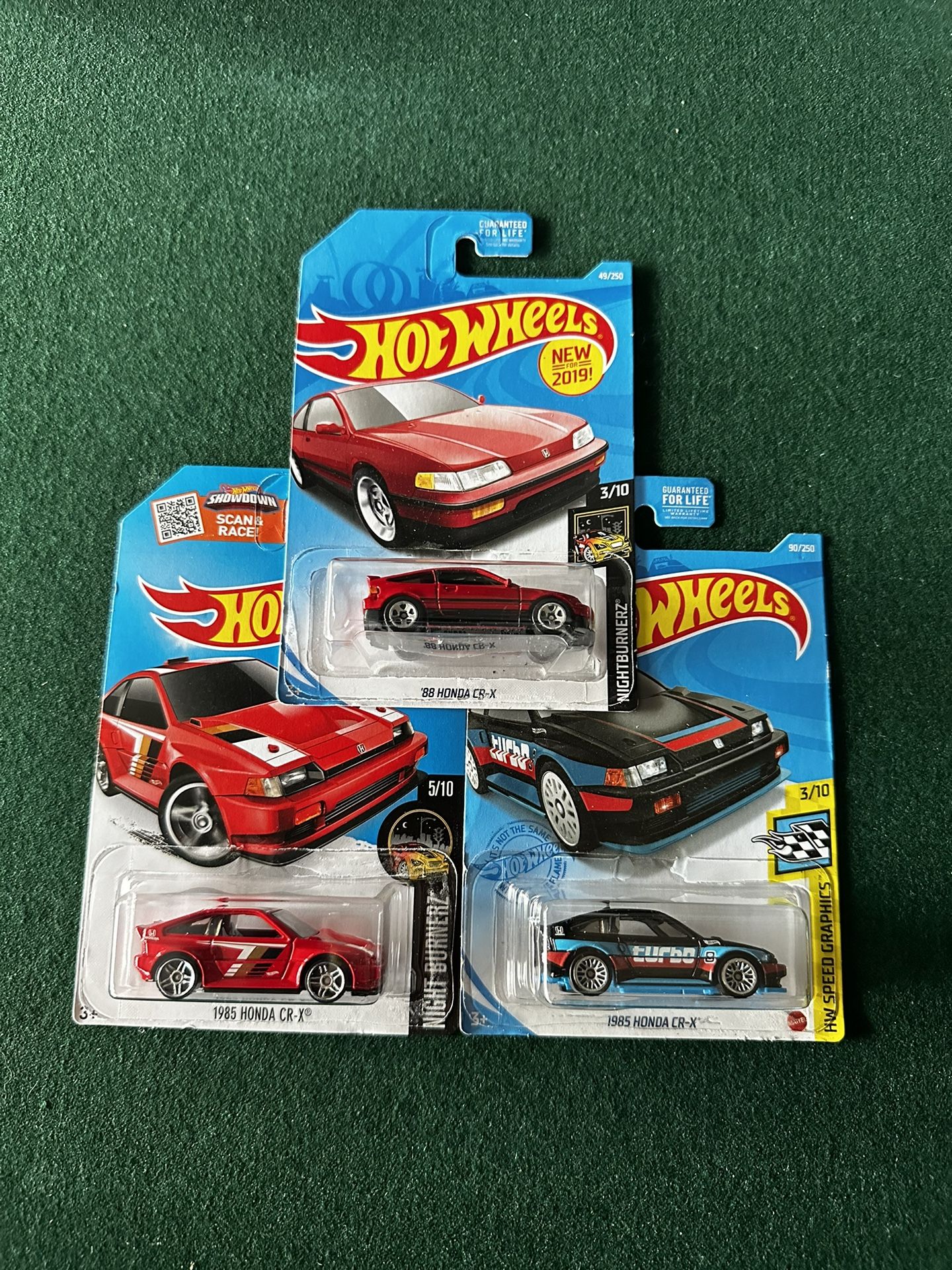Hot Wheels Honda Crx Lot