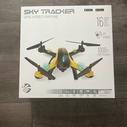sky tracker gps video drone