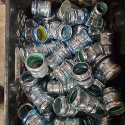 1 1/2 EMT Connectors, Couplings. 