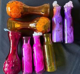 Colorful Glass Vases