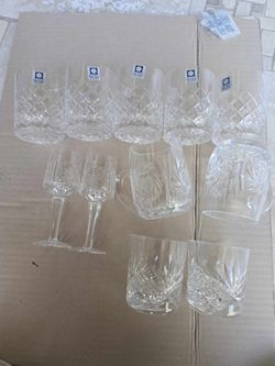 Various Crystal Glasses 
