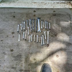Variety Of Wrenches 