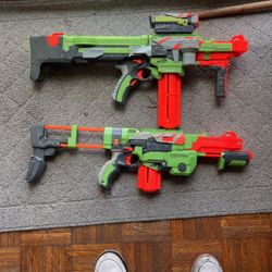 Nerf Vortex Praxis And Nitron Both Working
