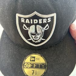 Black Raiders Hat