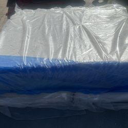 Bamboo king mattress and box spring 