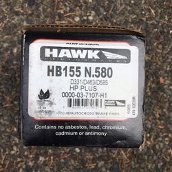 Hawk HP Plus Front Brake Pads Mazda RX7 RX-7 FC FD