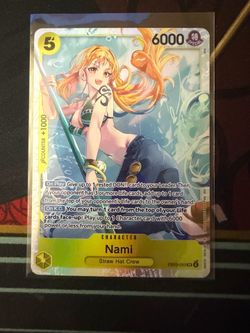 Nami EB-03 Super Rare SR One Piece Card Game
