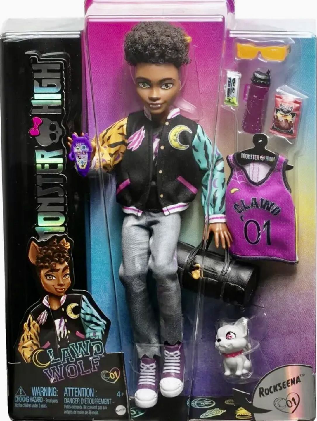 Monster High Clawd Wolf 2023 Reboot G3 Generation 3 NEW & Sealed!