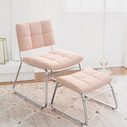 BONA Accent Chair with Ottoman