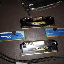 Computer Parts Galaxy Geforce GTX 560 And Ram 