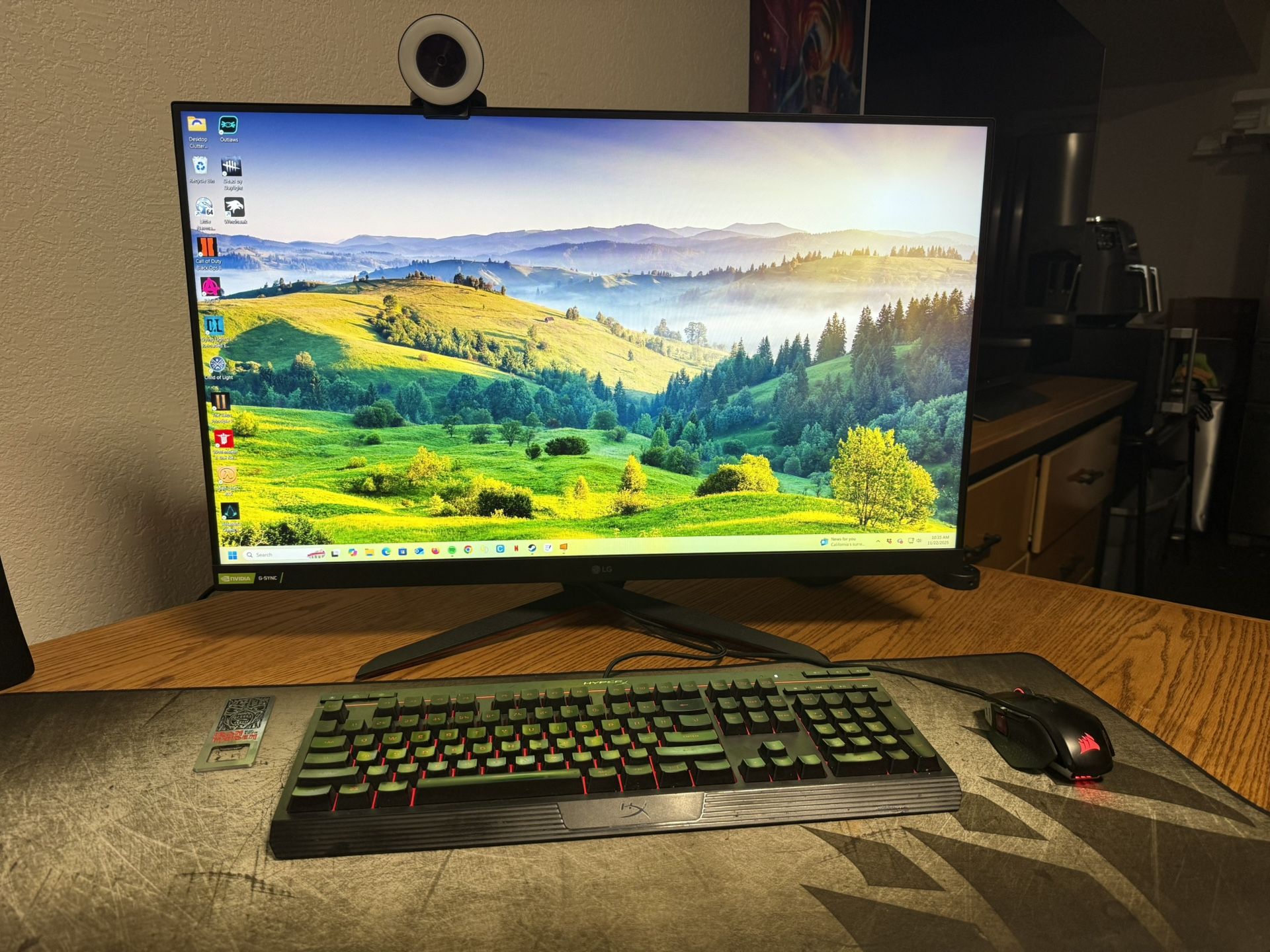 LG UltraGear 32-inch Nano IPS Monitor 165Hz G-SYNC 1440p