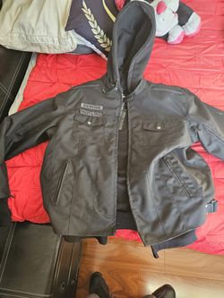 Street and Steel Jacket and Helmet