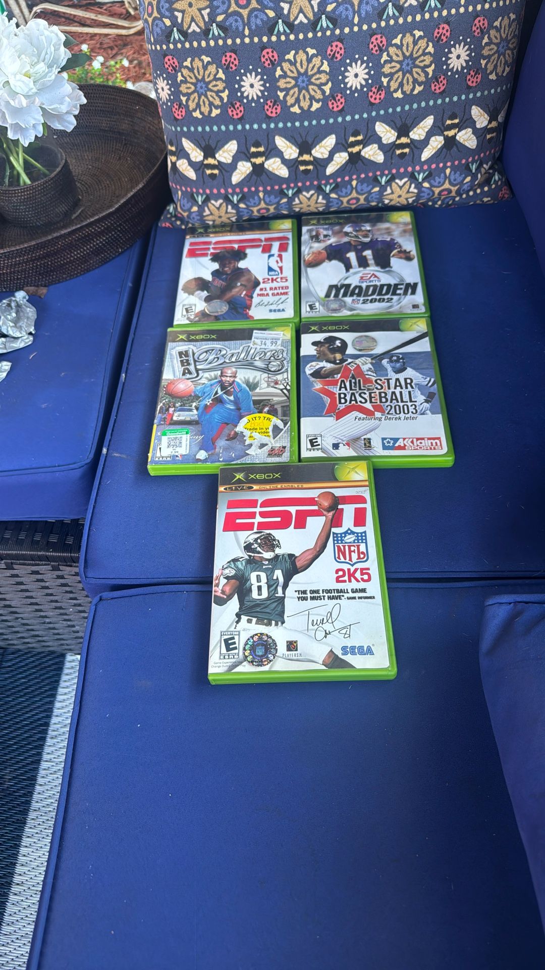 OG Xbox Sports Games Bundle