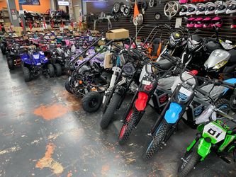 Dirt bike, go kart, ATV