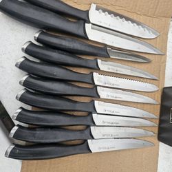 J A Henckels 10pc  Knife Block Set