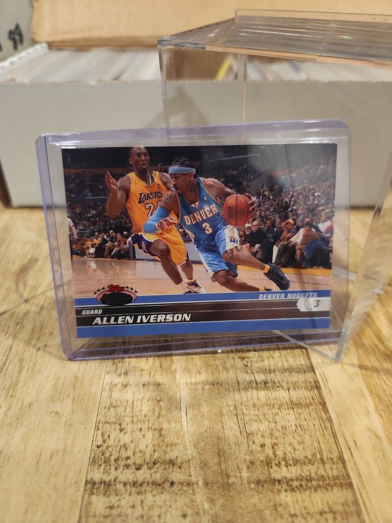 Allen Iverson w/Kobe Bryant Guarding