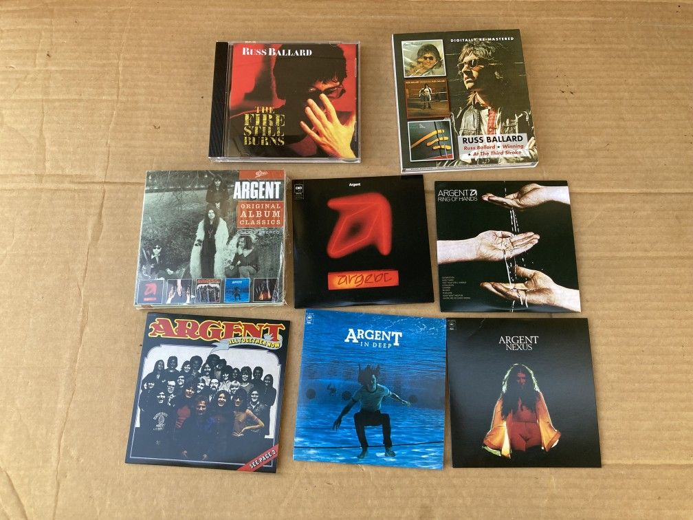 Argent & Russ Ballard Cd's