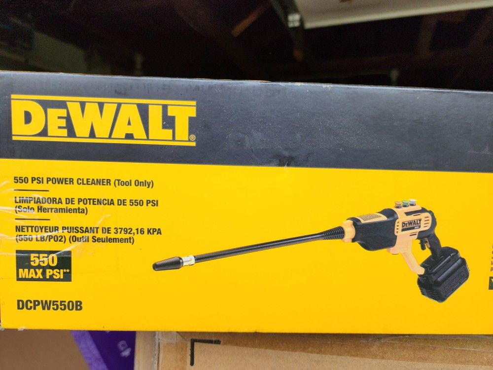 DeWalt 550 Psi Piwer Washer ( Bare Tool ) Only