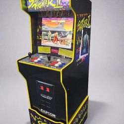 Street Fighter II Legacy Edition Arcade1Up w/ Riser - Delivery Available